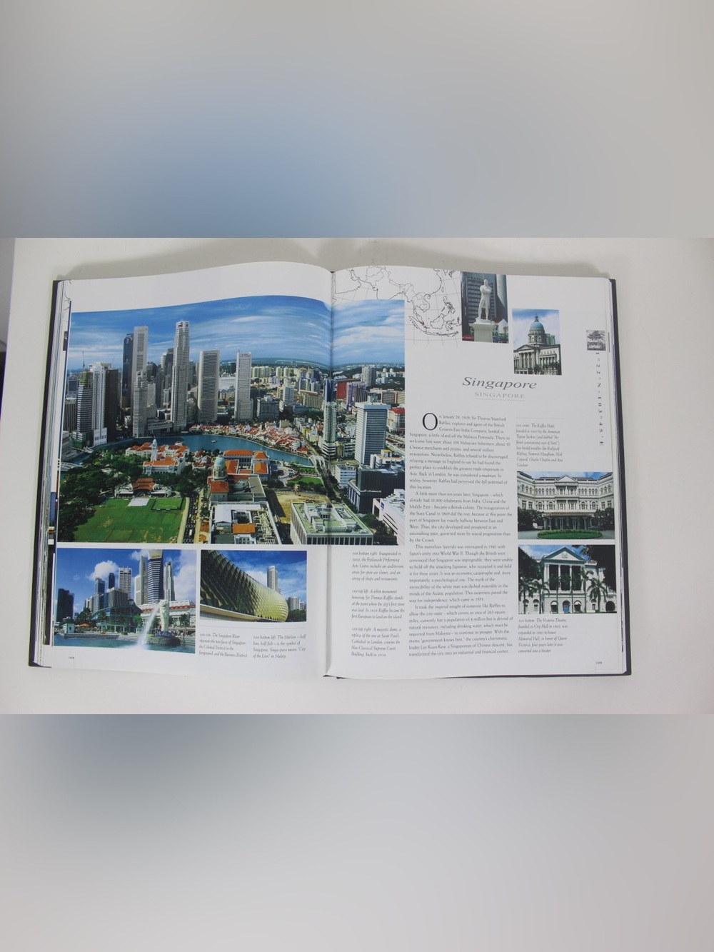 2005 Great Cities of the World Hard Cover Coffee Table Book Travel Black Gold - Picture 12 of 13